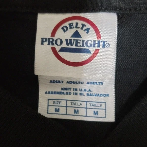 Vtg Delta KISS MY A** T-shirt - Picture 6 of 6